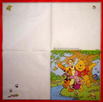 WP-123 Winnie Pooh - 2-ply - Unique - Milne/Shephard